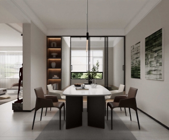 Modern Dining Room-ID:668543101