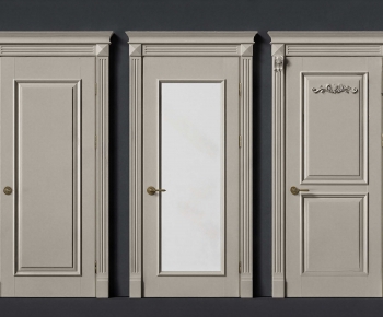 Simple European Style Single Door-ID:651851899