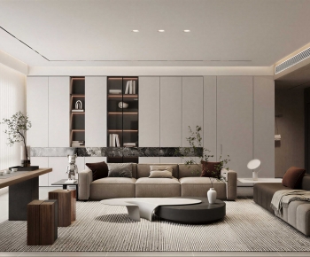 Modern A Living Room-ID:840570935