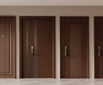 New Chinese Style Entrance Door-ID:267656091