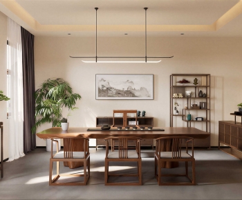 New Chinese Style Tea House-ID:986649046