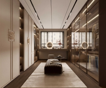 Modern Clothes Storage Area-ID:292151049