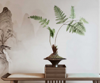 New Chinese Style Bonsai-ID:740658046