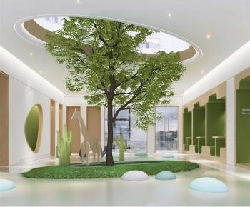 Modern Kindergarten Hall-ID:385127076