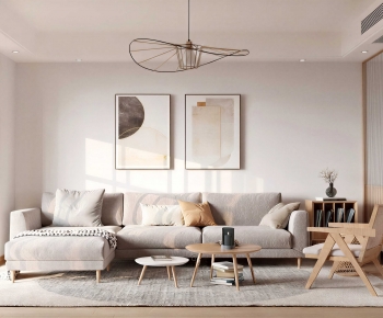 Nordic Style A Living Room-ID:277988914
