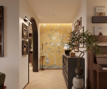 New Chinese Style Hallway-ID:275368932