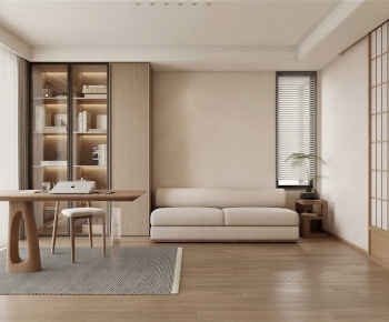 Japanese Style Study Space-ID:340857983