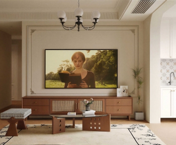 French Style A Living Room-ID:843863966