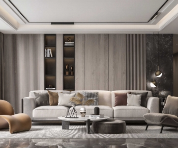 Modern A Living Room-ID:551707989