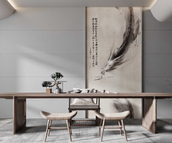 New Chinese Style Tea Tables And Chairs-ID:813918119