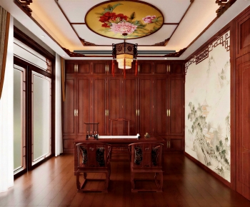 Chinese Style Study Space-ID:246948961