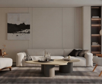 Modern A Living Room-ID:606988916