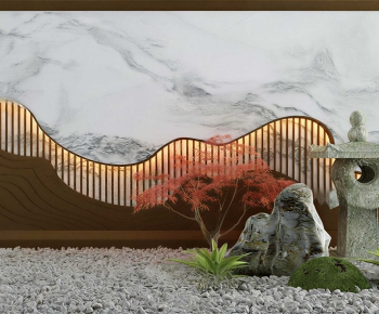 New Chinese Style Plant Landscaping-ID:482364892