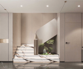 New Chinese Style Stairwell-ID:706226117