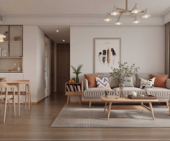 Modern A Living Room-ID:212768082