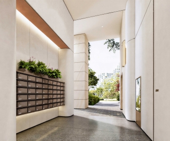 Modern Building Component-ID:384838108