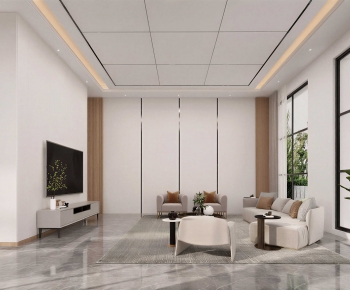 Modern A Living Room-ID:834584954