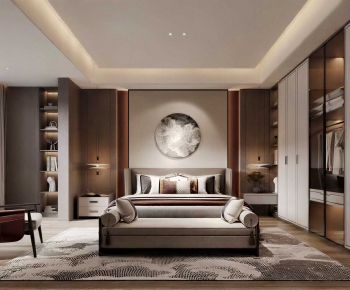 New Chinese Style Bedroom-ID:489973076
