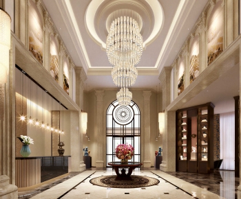 Simple European Style Lobby Hall-ID:512259966