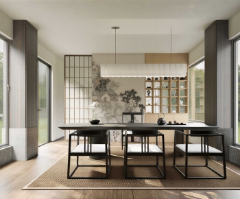 New Chinese Style Tea House-ID:711924084