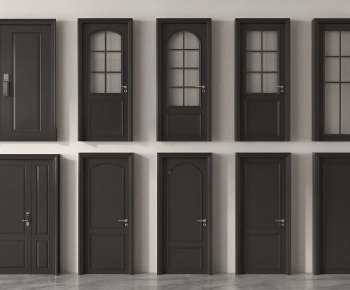 French Style Single Door-ID:473854066