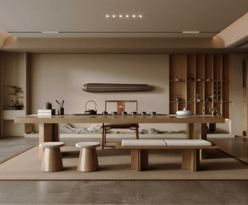 New Chinese Style Tea House-ID:461298948