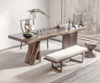 New Chinese Style Tea Tables And Chairs-ID:867681037