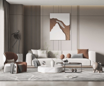 Modern A Living Room-ID:508841041