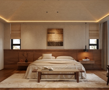 Wabi-sabi Style Guest Room-ID:308944945