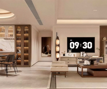 Modern A Living Room-ID:869057898