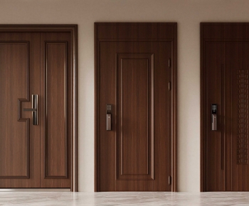 New Chinese Style Entrance Door-ID:948226933