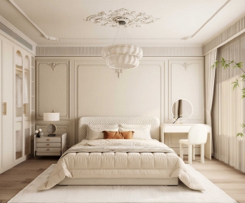 French Style Bedroom-ID:875416996