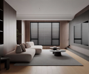 Modern A Living Room-ID:723196034