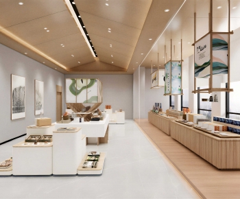 New Chinese Style Exhibition Hall-ID:133178959