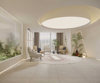 Modern A Living Room-ID:395293955