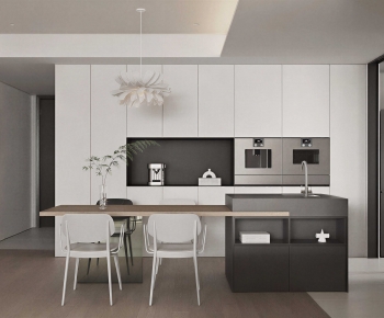 Modern Dining Room-ID:802490006