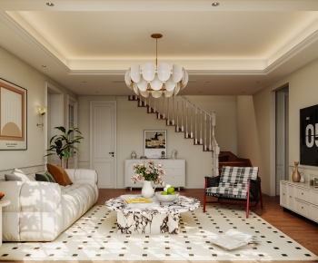 Modern A Living Room-ID:480228901