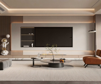 Modern A Living Room-ID:377686982