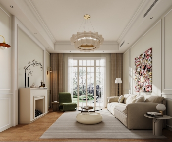 French Style A Living Room-ID:795975924