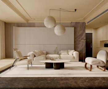 Modern A Living Room-ID:487297065