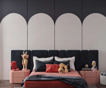 Modern Child's Bed-ID:542419031