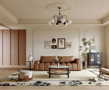 American Style A Living Room-ID:330725918