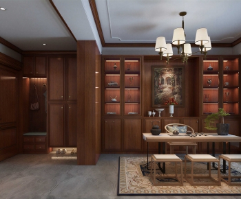 New Chinese Style Tea House-ID:506438027