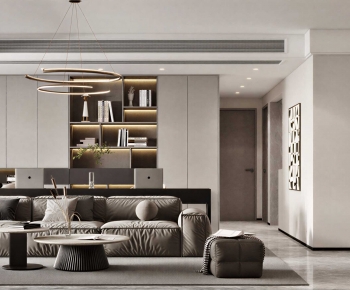 Modern A Living Room-ID:495652915