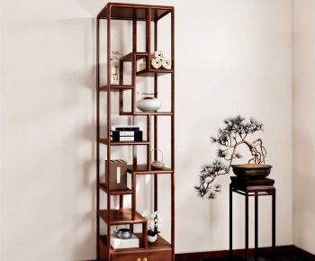 New Chinese Style Shelving-ID:812685017