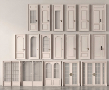 French Style Single Door-ID:454104905