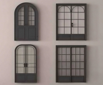 French Style Single Door-ID:363734963