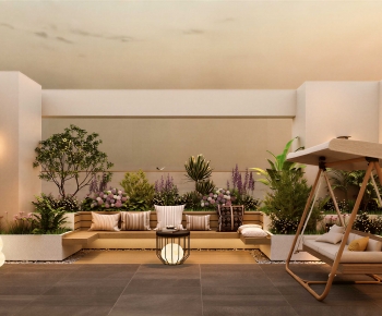 Modern Courtyard/landscape-ID:861640098