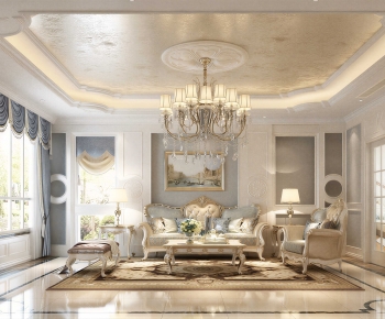 European Style A Living Room-ID:858890065