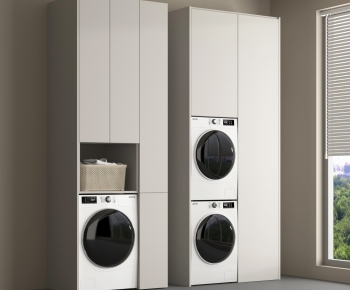 Modern Laundry Cabinet-ID:764571916